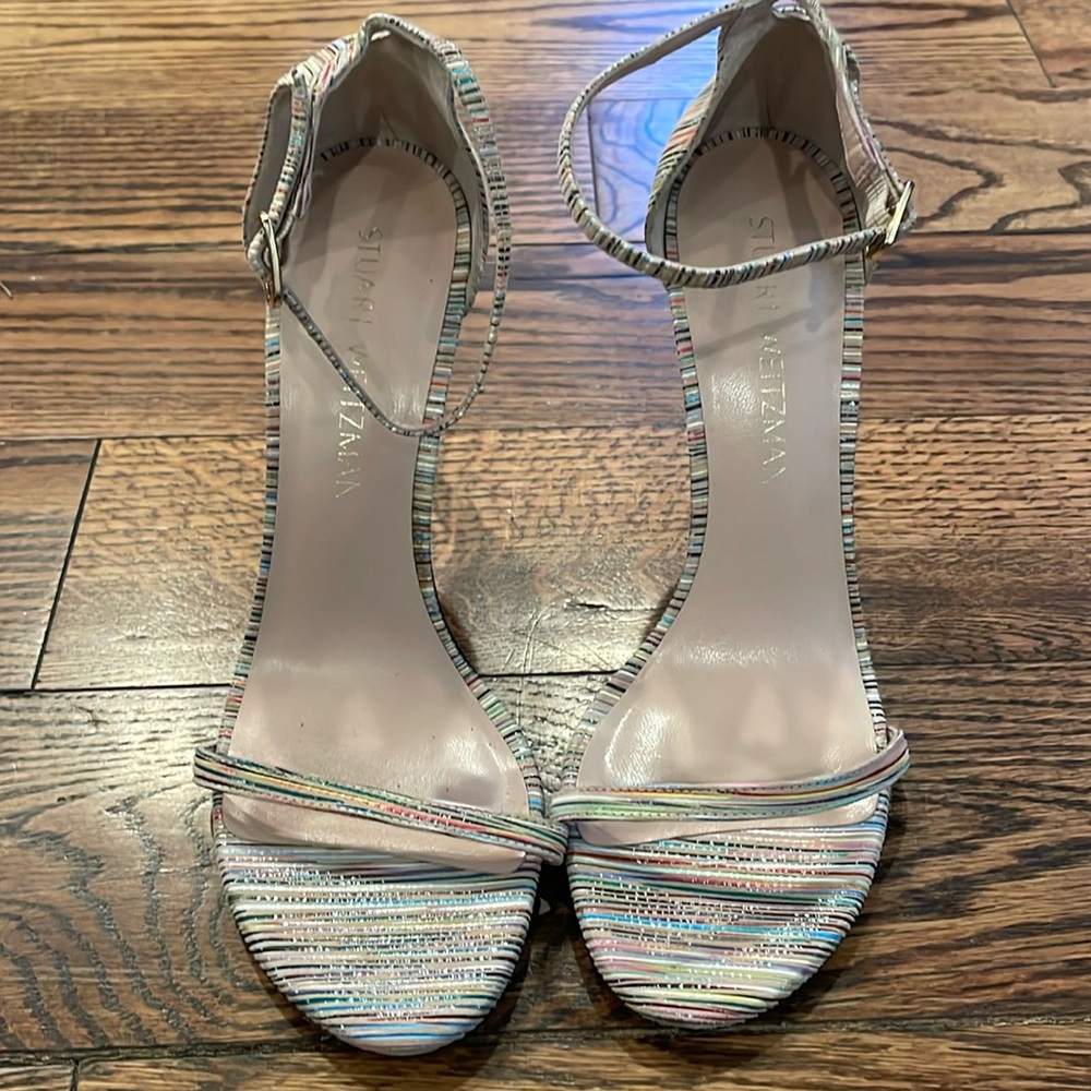 Stuart Weitzman nudistcurve 100 strap Sandal